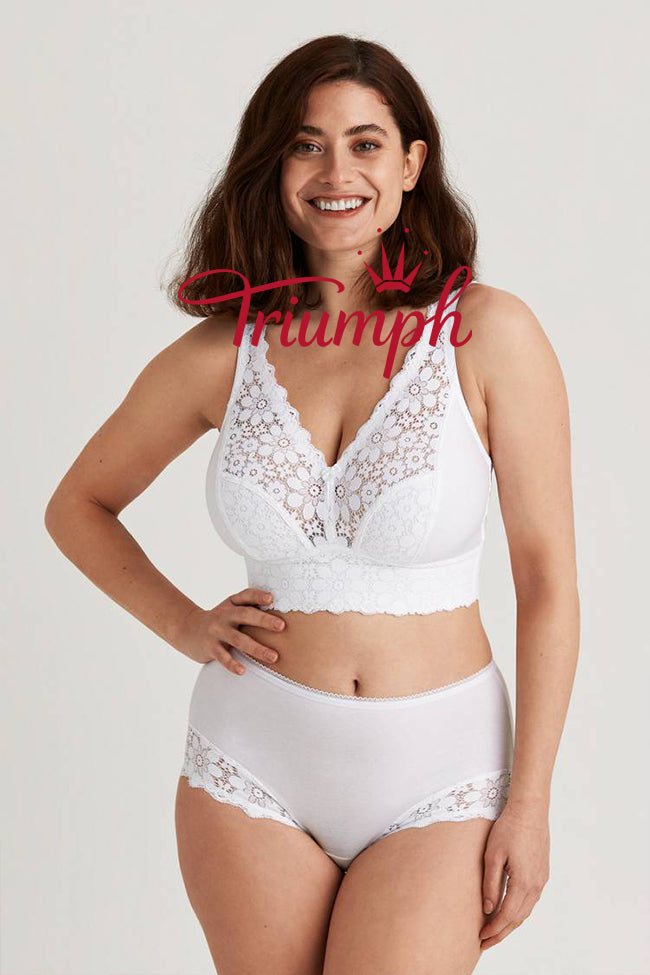 Triumph - 3 τεμάχια (85A-105F) 💝 Άνετο σουτιέν χωρίς λάστιχο-LT 