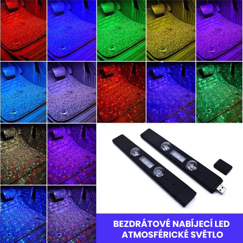 Ασύρματη φόρτιση LED ατμοσφαιρικός φωτισμός-LT