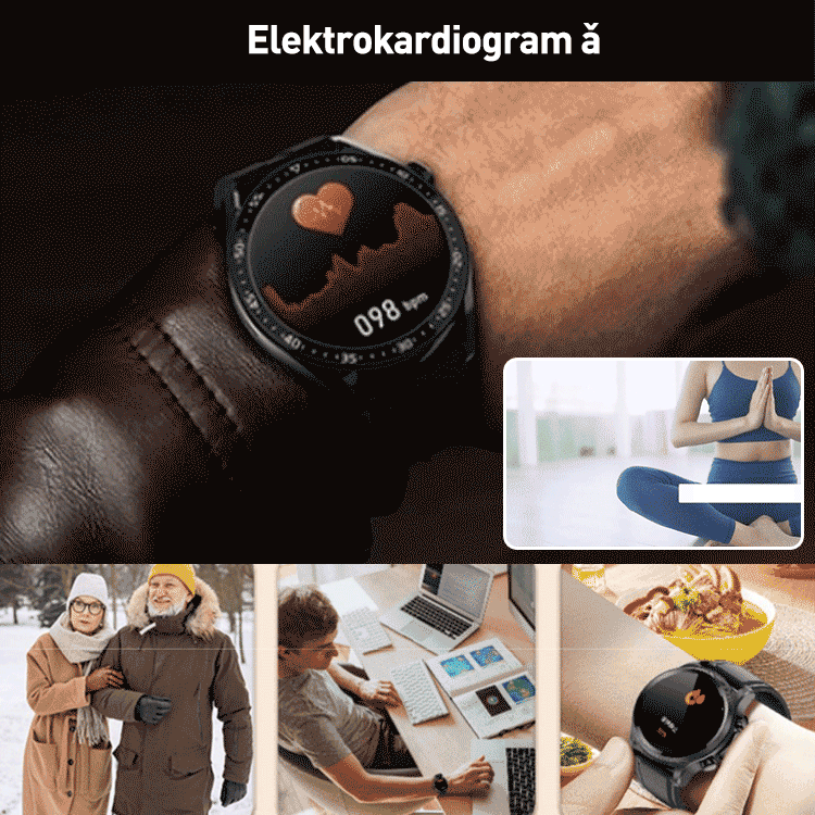 Reloj inteligente για την παρακολούθηση της γλυκόζης και το sangre sin dolor με τηλέφωνο Bluetooth 