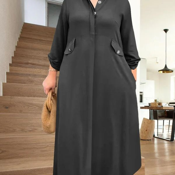 Dviejų dalių rinkinys užsegamas marškiniais ir plačiomis kelnėmis-LT