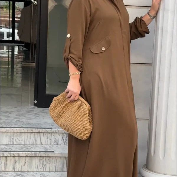 Gombos ing és széles szárú nadrág, kétrészes szett