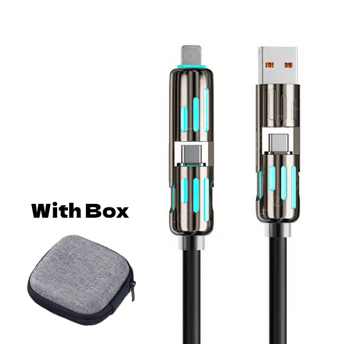 🔥Καλή φόρτιση USB 4 σε 1, Γρήγορη φόρτιση⚡-GR 