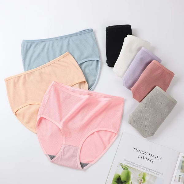 🔥Ultimo día compra 1, llévate 2 gratis🔥- Ropa interior absorbente de cintura alta para mujer✨. 
