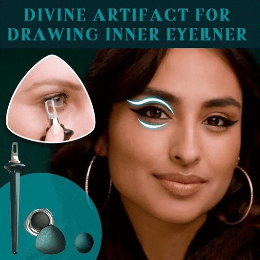 Ειδική προσφορά - 49% ΕΚΠΤΩΣΗ✨Άψογο σετ eyeliner με κρέμα eyeliner-GR 