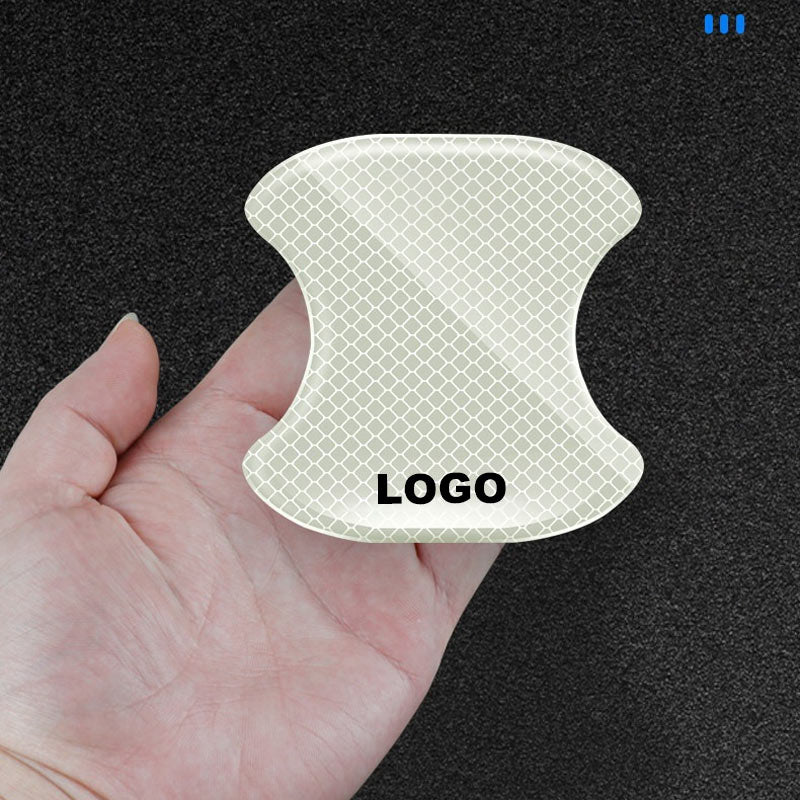 Αυτοκόλλητο λαβής πόρτας αυτοκινήτου (πάνελ πόρτας + ταινία αντισύγκρουσης / σετ 8 τεμαχίων)-GR