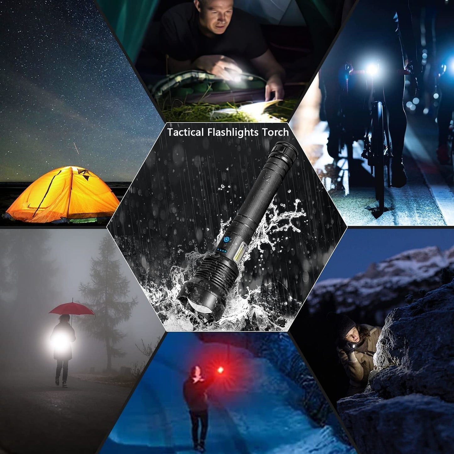 🔦 Επαναφωτικός τακτικός λέιζερ LED with high luminous flux 90000 lumens GR