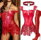 Σέξι δαντέλα open back - Δαντέλα που διαμορφώνει το δέρμα Bodysuit-GR 