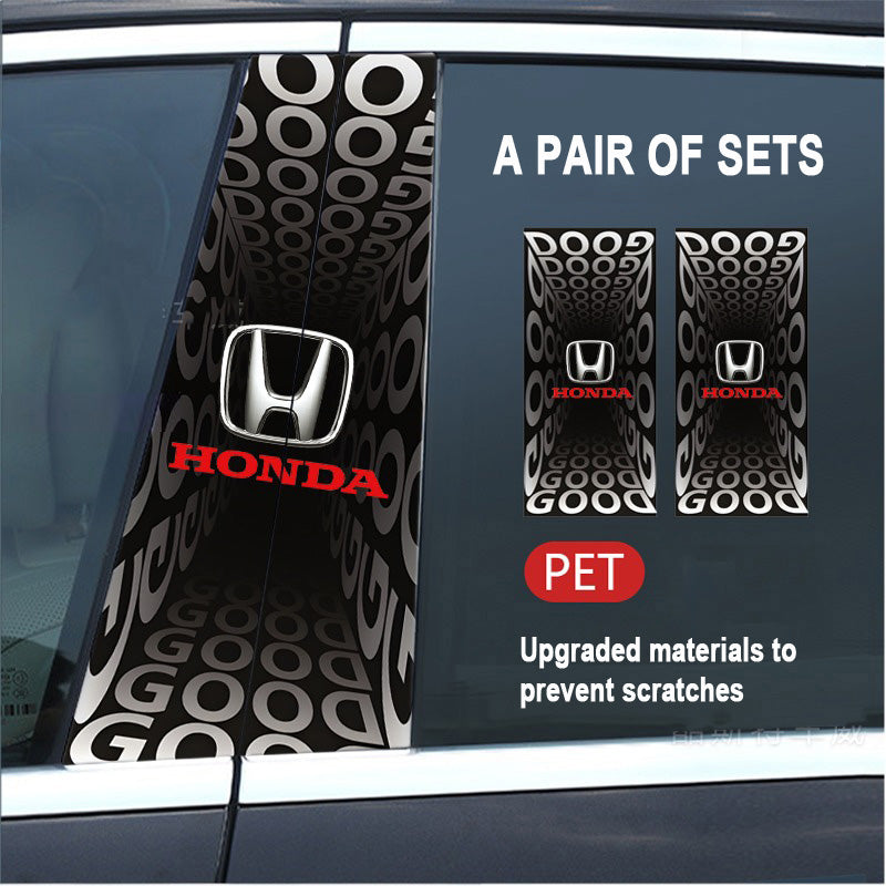 🔥Εκπτώσεις🔥Προστατευτική μεμβράνη HD για τροποποίηση κολόνας B αυτοκινήτου 2025 (2 τεμ.)-GR