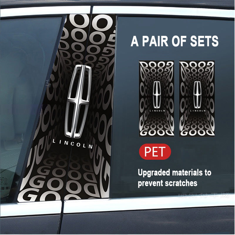 🔥Εκπτώσεις🔥Προστατευτική μεμβράνη HD για τροποποίηση κολόνας B αυτοκινήτου 2025 (2 τεμ.)-GR