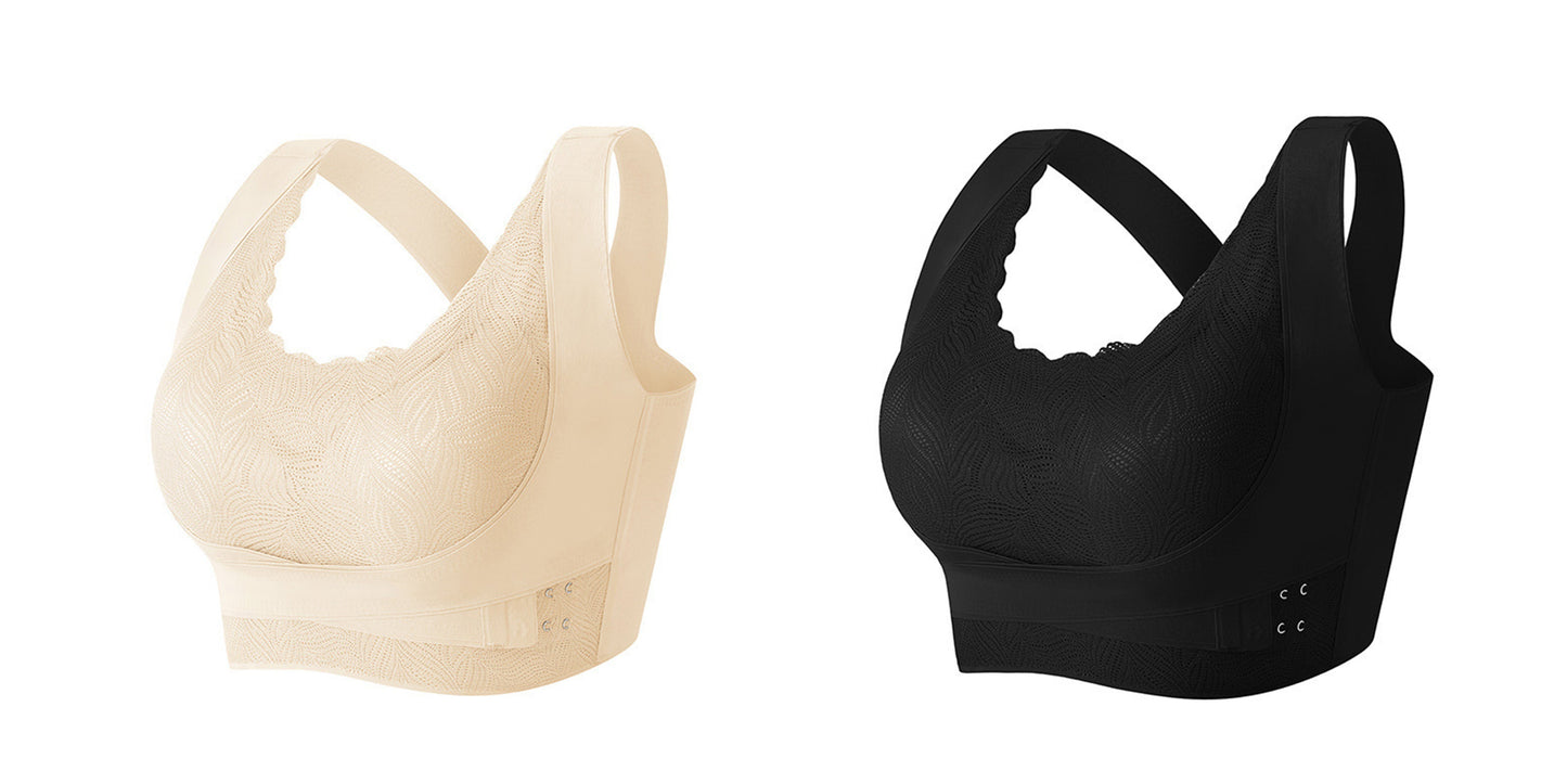 🔥Χρησιμοποιήστε ένα δαντελένιο σουτιέν ή ένα σουτιέν μπροστά με πλαϊνό άνοιγμα 