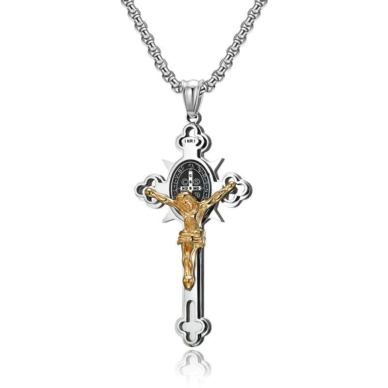 ✨Kryžminis pakabukas – 🙏Palaiminimai jį nešiojantiems-LT
