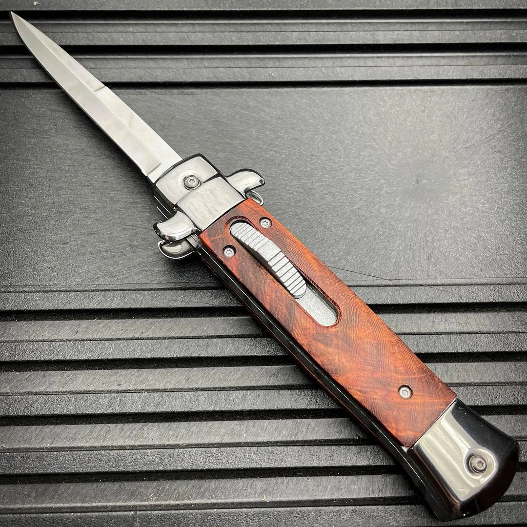 (🔥Último día de venta - 50% descuento) Cuchillo italiano OTF Classic Gentleman-ES 