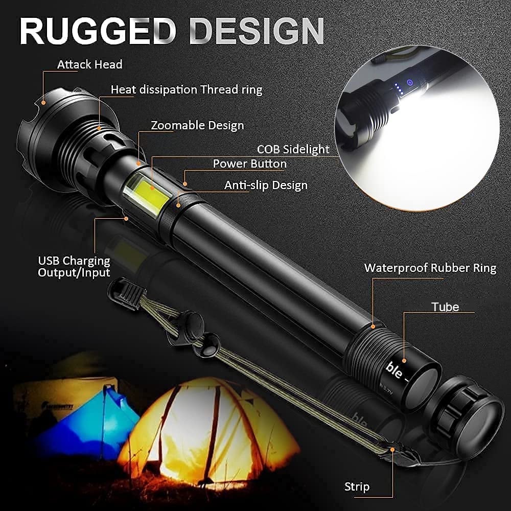 🔦 Επαναφωτικός τακτικός λέιζερ LED with high luminous flux 90000 lumens GR