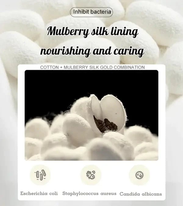 ❤️Απρόσκοπτα εσώρουχα ελέγχου κοιλιάς από σατέν και μετάξι-LT