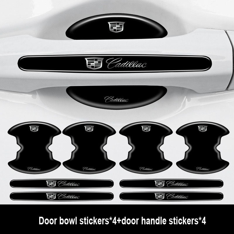 Sutirštinti automobilio durelių klijai su logotipu ✨8 vnt.✨--LT