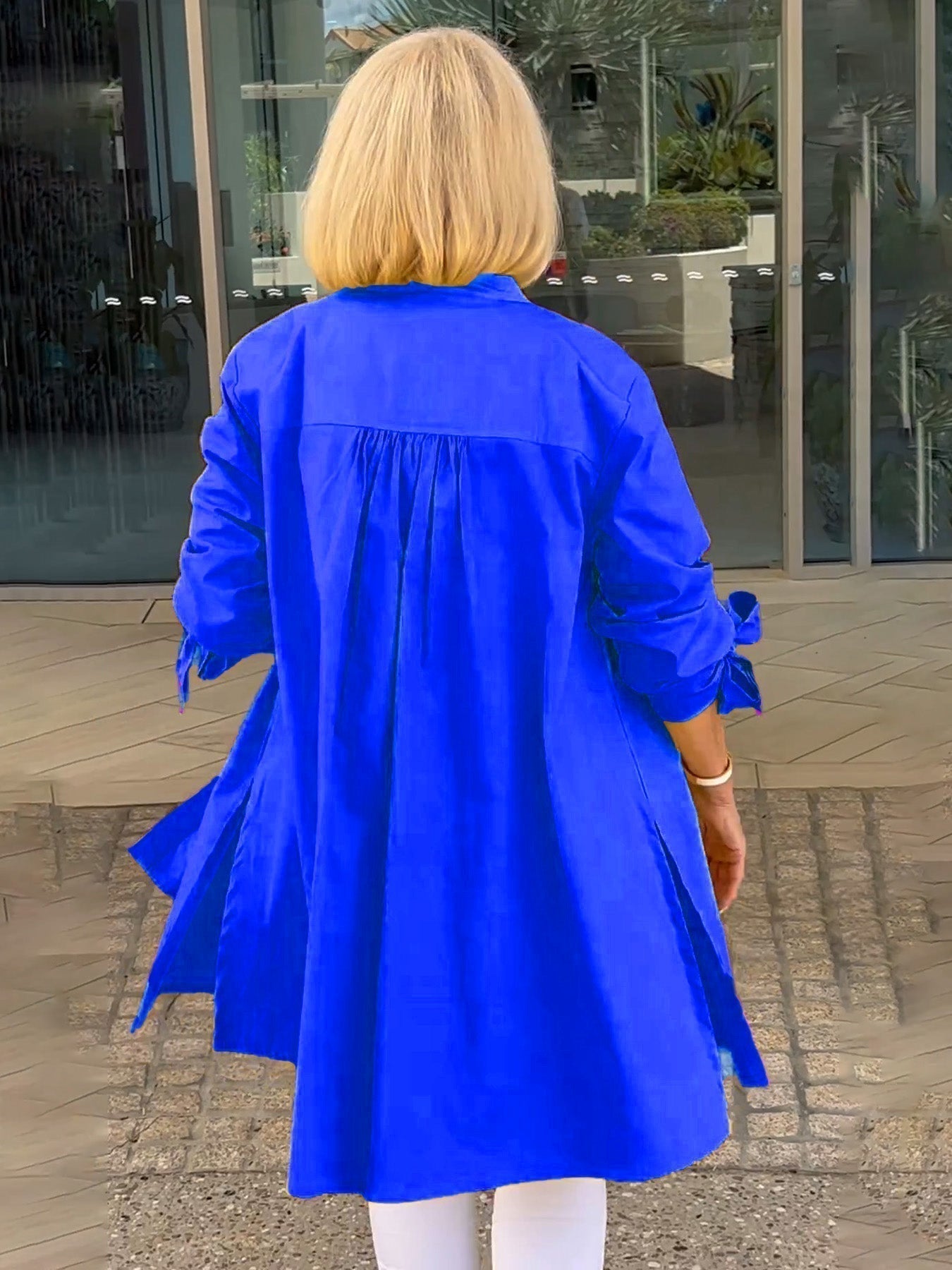 🌸Μακριά καρτή βαμβακερά πουφάν για φωτιές-GR 