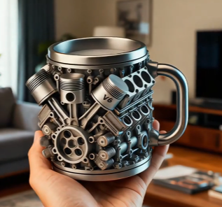 3D formos puodelis – tobulas dizaino ir funkcijos balansas--LT