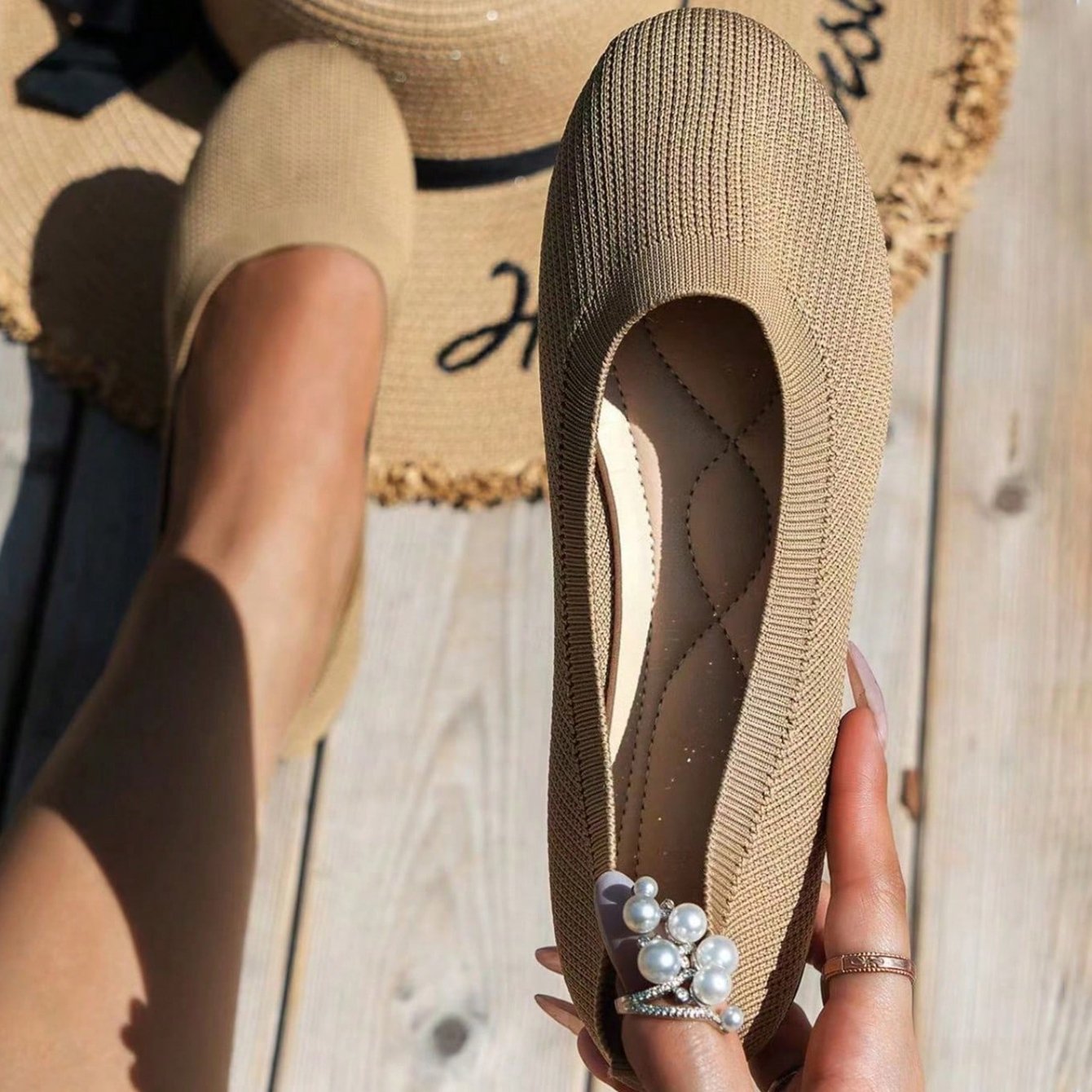 🔥Τελευταία ημέρα έκπτωσης 50% - άνετα, αναπνεύσιμα, αντιολισθητικά γυναικεία παπούτσια αναψυχής με παντόφλες και στήριξη για αναψυχή (αγοράστε 2 τεμάχια, δωρεάν αποστολή) - LT