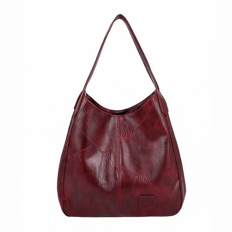 【🎊Νέα προϊόντα 2025】👜Γυναικείες τσάντες ώμου μεγάλης χωρητικότητας από μαλακό δέρμα Vintage - LT