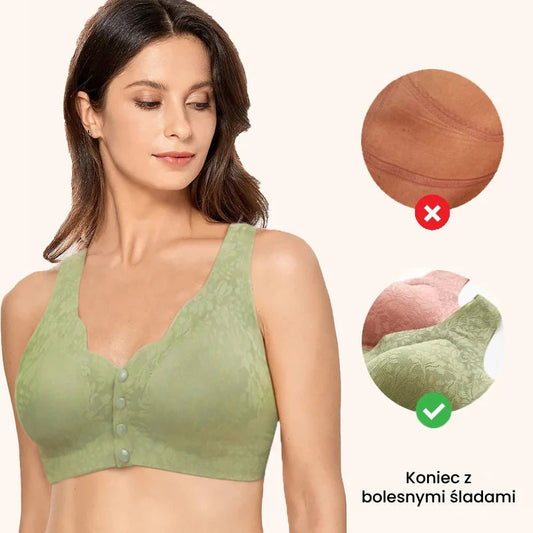 🩱 Σέξι, αναπνεύσιμο και άνετο σουτιέν από δαντέλα σε μεγαλύτερο μέγεθος με φούσκωμα