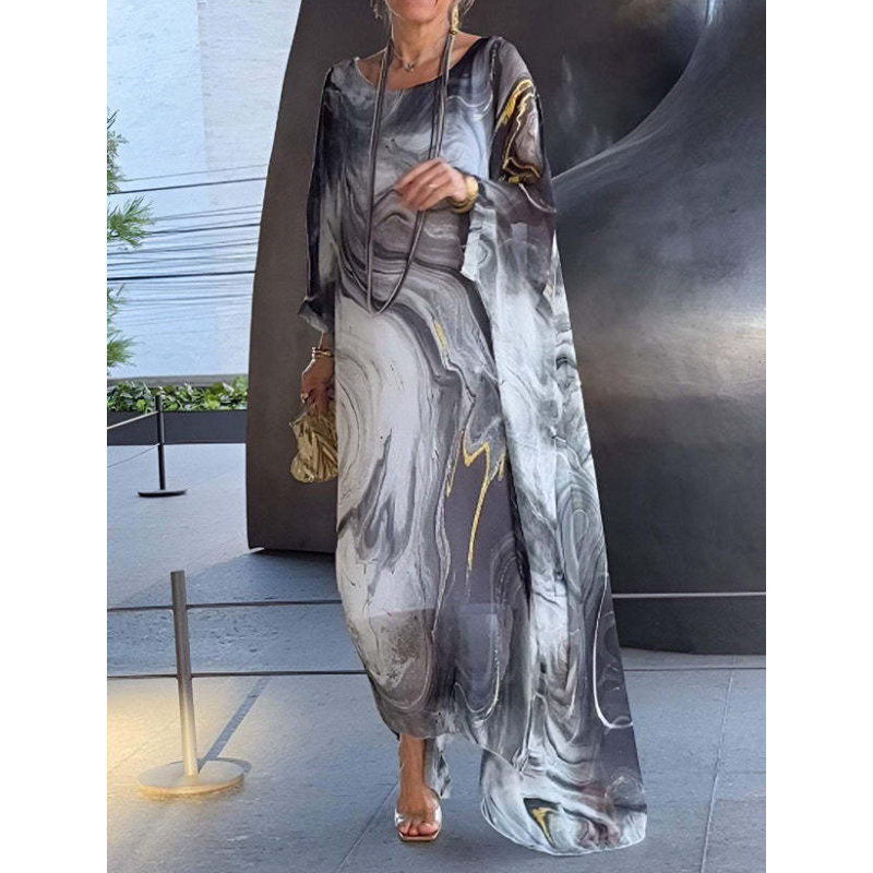 🔥Προσφορά 🔥Επίσημο φόρεμα με μάρμαρο-GR