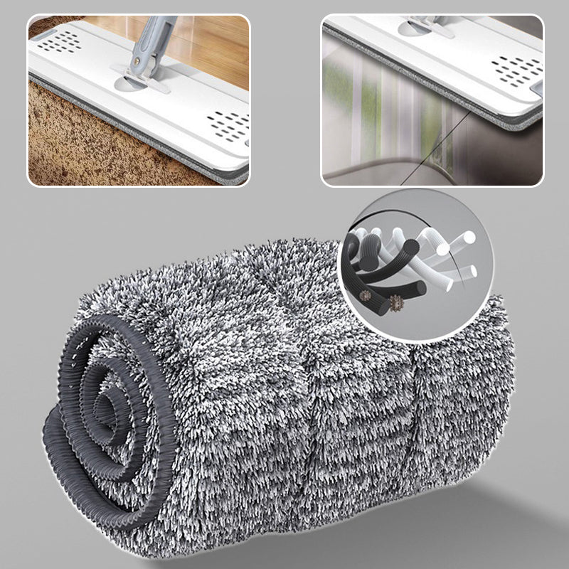 💦Σετ πολυλειτουργικής σφουγγαρίστρας για υγρή και ξηρή χρήση - ✨Δώστε στο δωμάτιό σας μια νέα εμφάνιση - LT