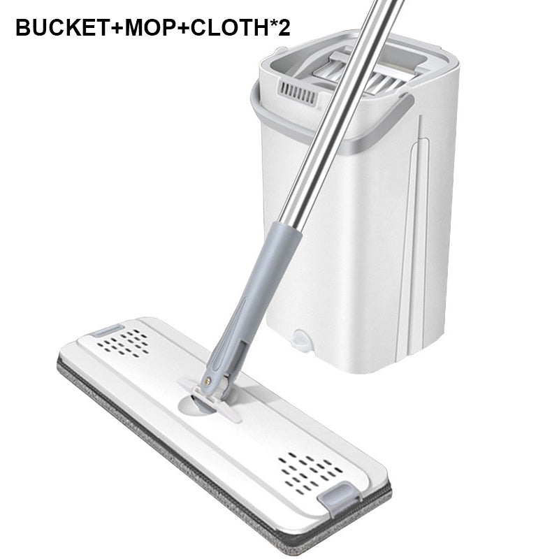 💦Σετ πολυλειτουργικής σφουγγαρίστρας για υγρή και ξηρή χρήση - ✨Δώστε στο δωμάτιό σας μια νέα εμφάνιση - LT