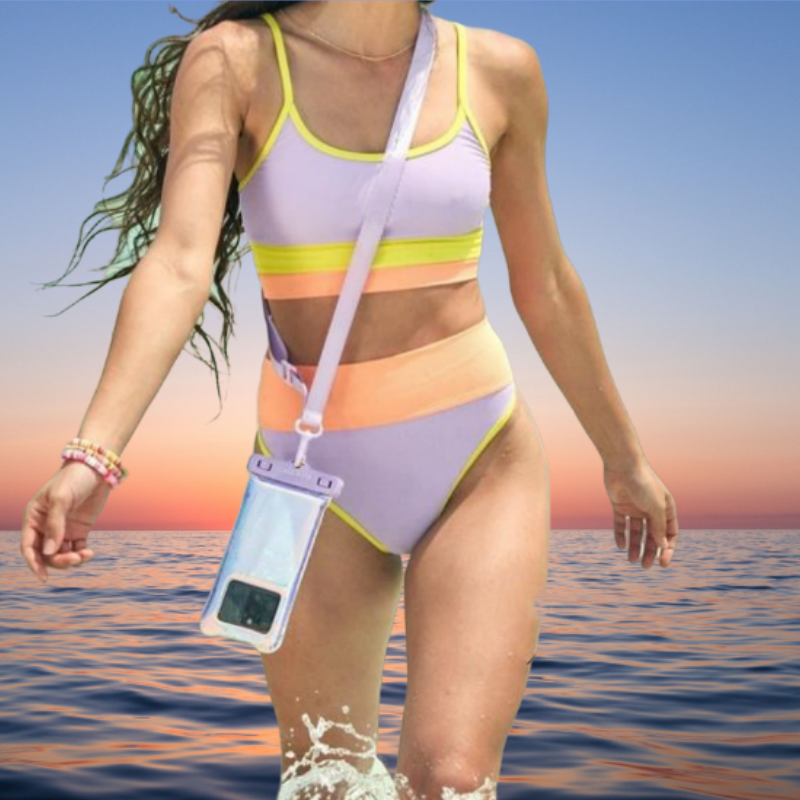 👙Σετ μπικίνι με ψηλή μέζει-GR 