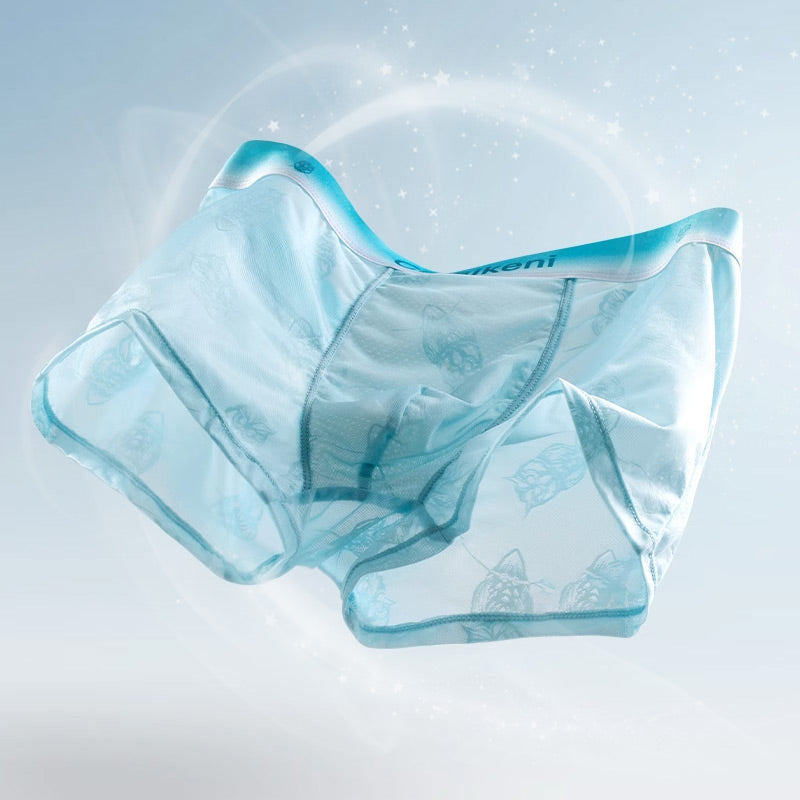 🎁Compre 1 y obtenga 2 gratis🎁 Calzoncillos tipo boxer refrescentes y transpirables para hombre concintura elástica-ES
