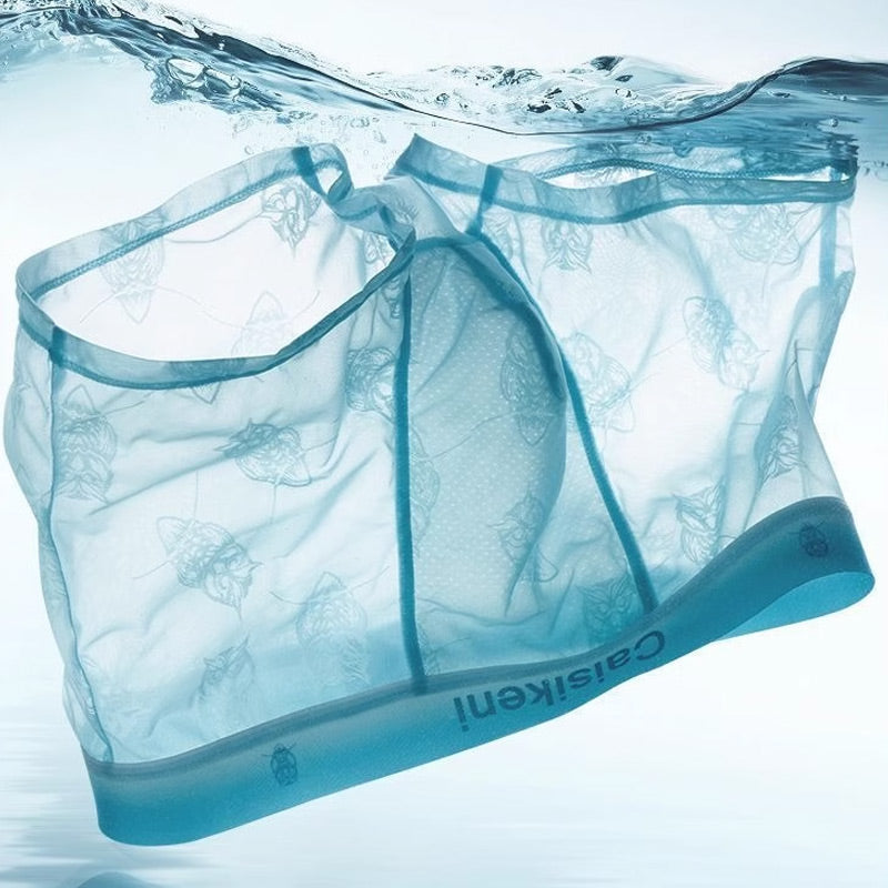 🎁Compre 1 y obtenga 2 gratis🎁 Calzoncillos tipo boxer refrescentes y transpirables para hombre concintura elástica-ES
