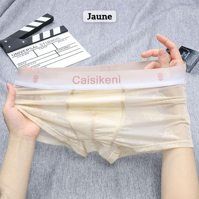 🎁Compre 1 y obtenga 2 gratis🎁 Calzoncillos tipo boxer refrescentes y transpirables para hombre concintura elástica-ES