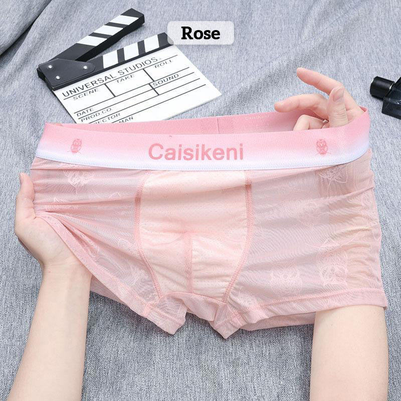 🎁Compre 1 y obtenga 2 gratis🎁 Calzoncillos tipo boxer refrescentes y transpirables para hombre concintura elástica-ES