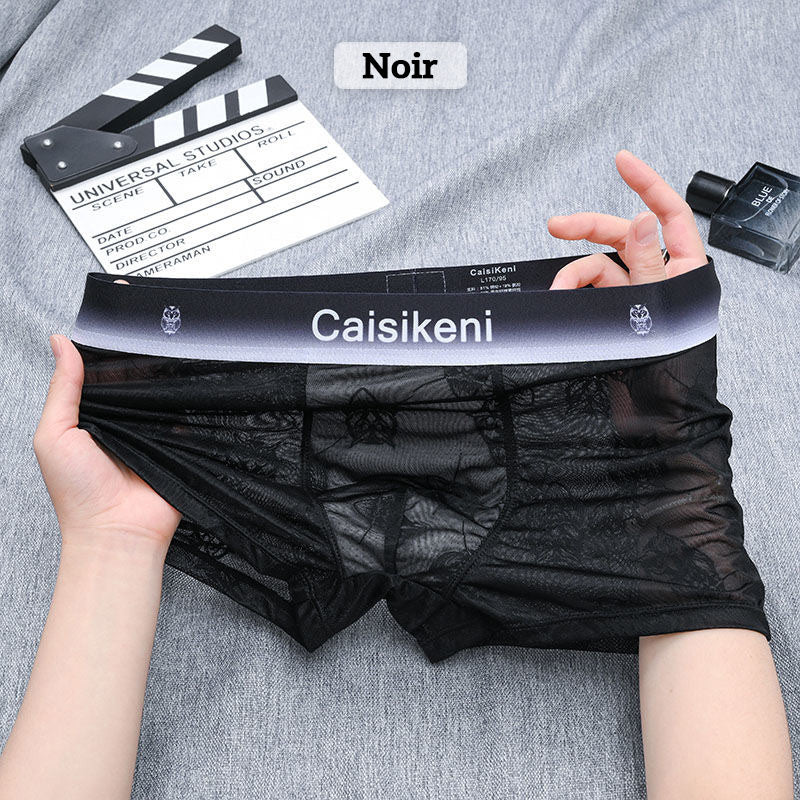 🎁Compre 1 y obtenga 2 gratis🎁 Calzoncillos tipo boxer refrescentes y transpirables para hombre concintura elástica-ES