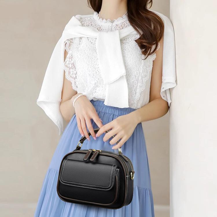 【🎊Νέα προϊόντα 30% έκπτωση】👜Κομψή τσάντα χιαστί δόστρος με φαρδύ λουράκη-GR