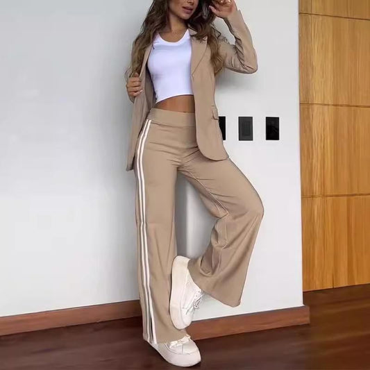 【💖Απλή και κομψή】🥰Γυναικεία casual φόρμα-LT 