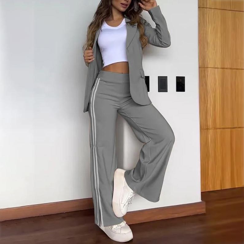 【💖Απλή και κομψή】🥰Γυναικεία casual φόρμα-LT 