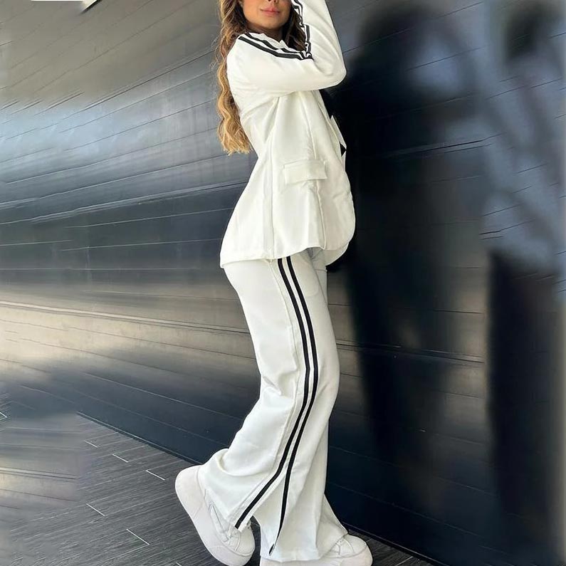 【💖Απλή και κομψή】🥰Γυναικεία casual φόρμα-LT 