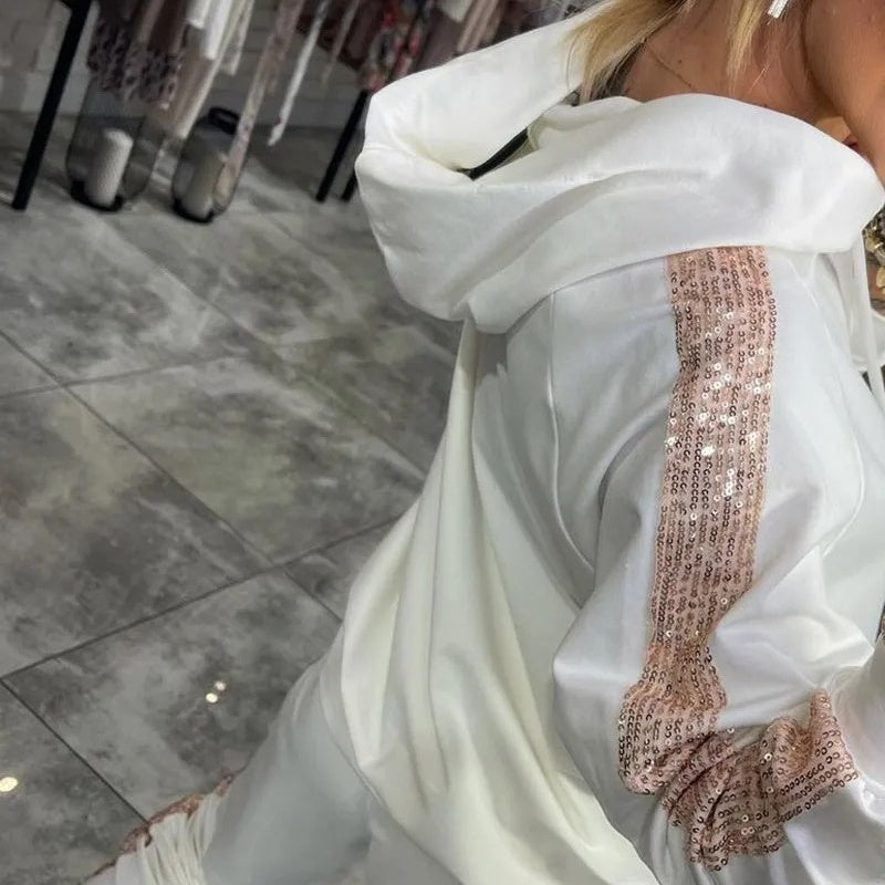 🌷Νέα προϊόντα το φθινόπωρο✨Γυναικείο τοπ με κουκούλα και παντελόνι σετ 2 τεμαχίων - GR