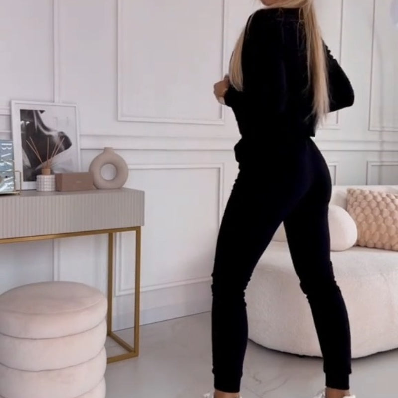 🎆Πρωτοχρονιάτικη προσφορά - 50% ΕΚΠΤΩΣΗ🎄Γυναικείο φόρεμα 2 τεμαχίων με φερμουάρ-GR