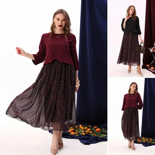 🔥Φόρεμα κομψό υψηλής ποιότητας-GR