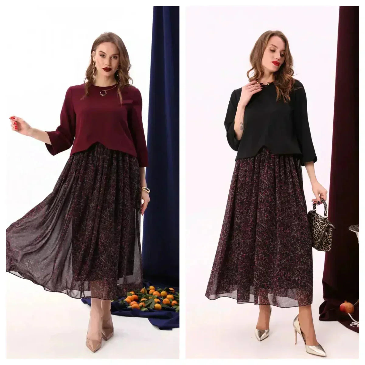 🔥Φόρεμα κομψό υψηλής ποιότητας-GR