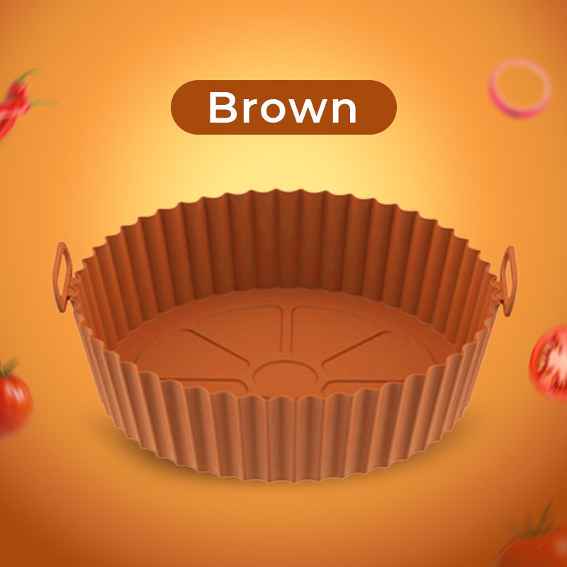 🔥 Pirkite 3 ir gaukite 2 nemokamai 🔥Air Fryer silikoninė kepimo skarda🥘-LT