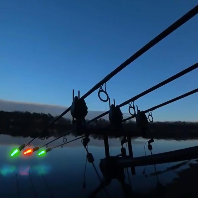 🎣Φως LED για καλάμι ψαρέματος με ηχητικό σήμα🐟-LT