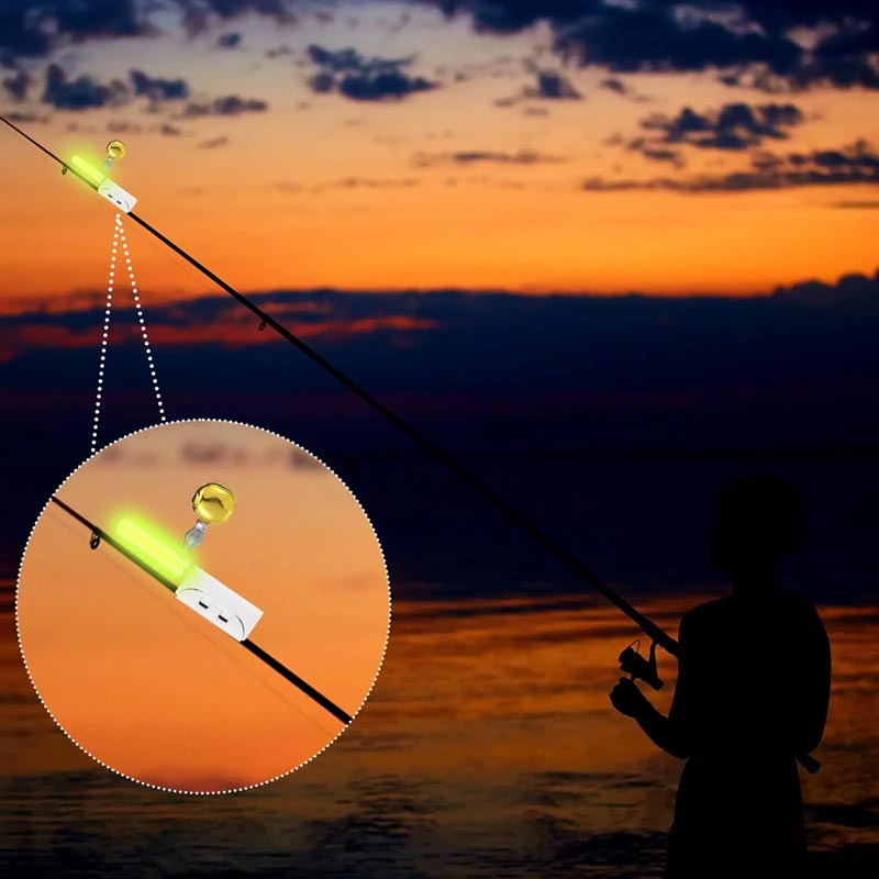 🎣Φως LED για καλάμι ψαρέματος με ηχητικό σήμα🐟-LT