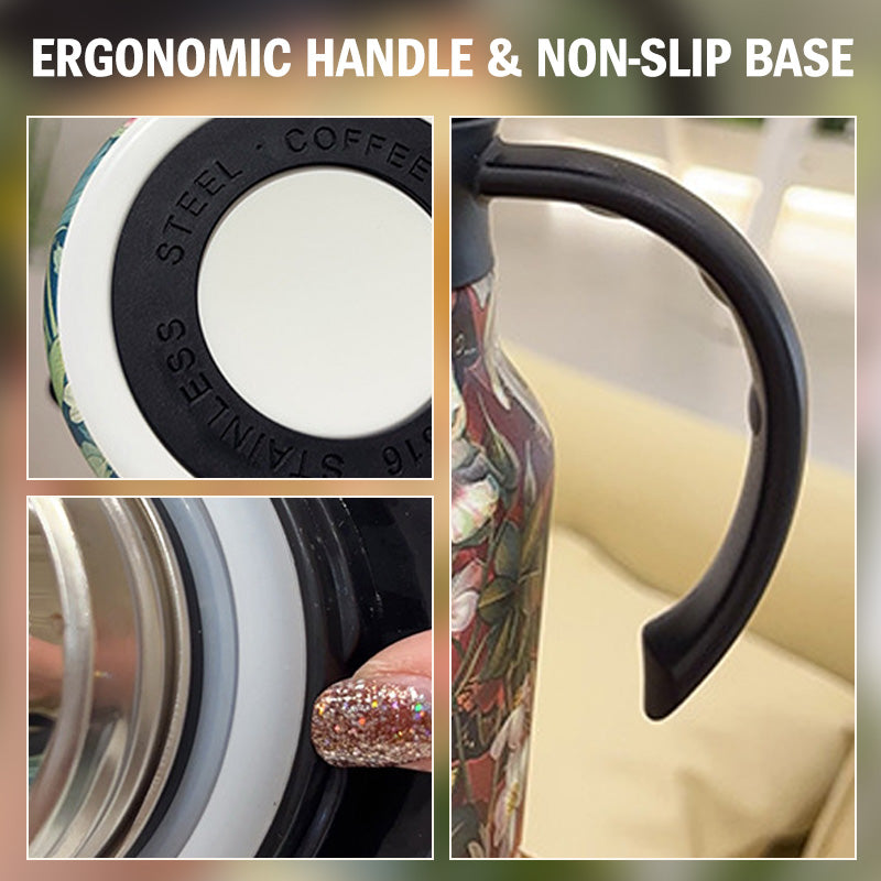 🍵Τσαγιέρα κενού 1000ml με σουρωτήρι-LT