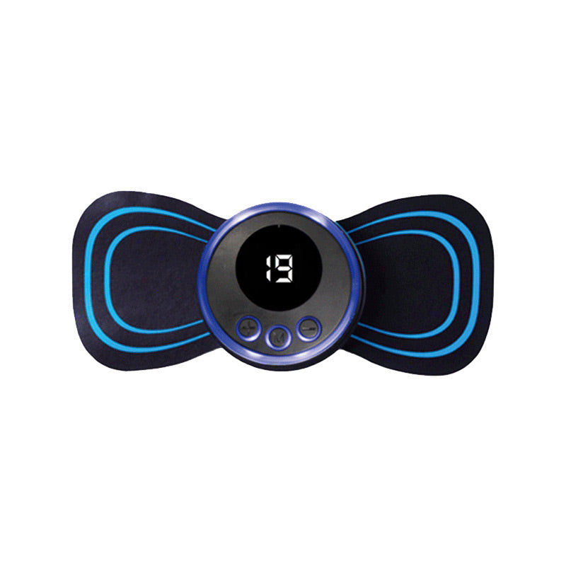 Φορητό μασάζ με 8 λειτουργίες και οθόνη LCD - μίνι μασάζ μυών για ανακούφιση από τον πόνο-GR