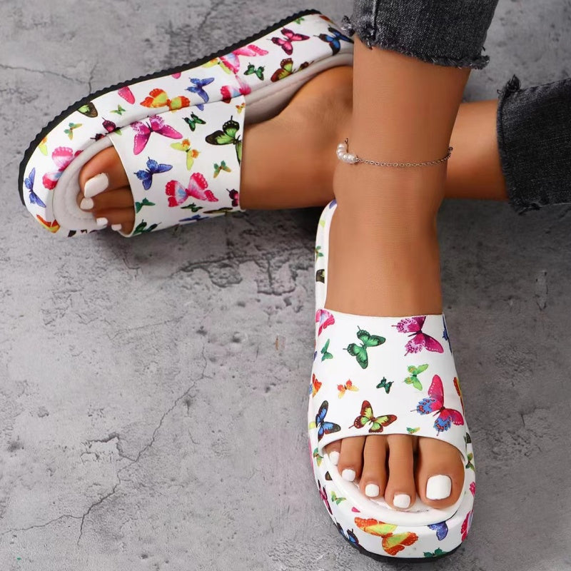 Αντιολισθητικές παντόφλες σε πλατφόρμα που απορροφά τον ιδρώτα-SK