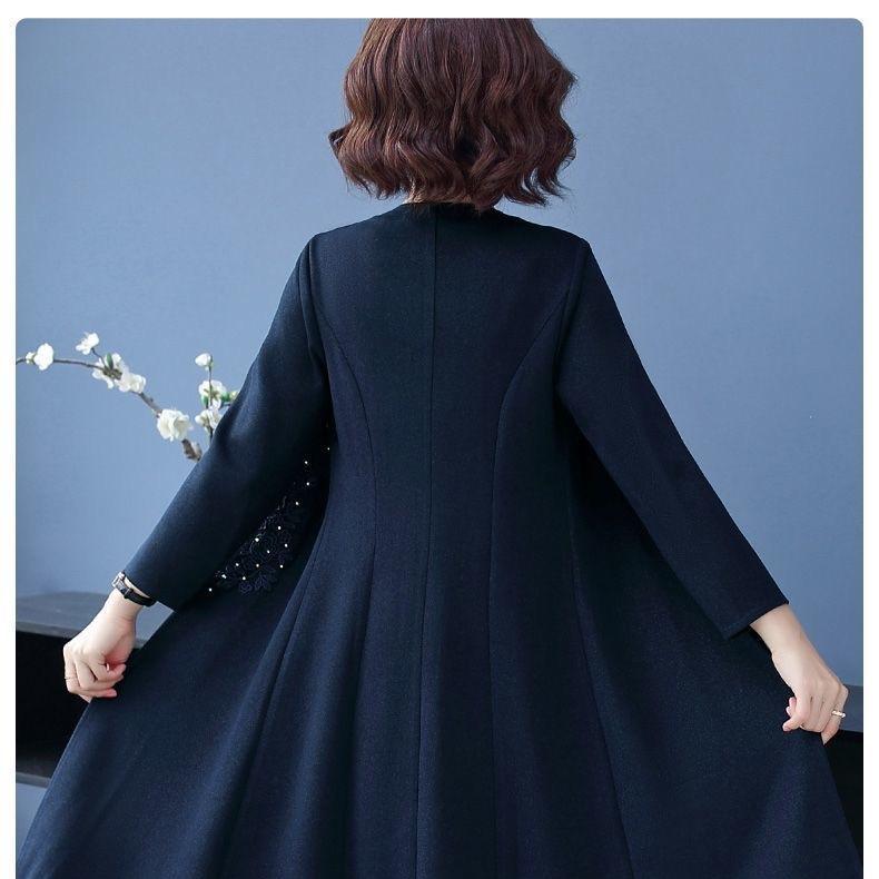 Elegantiškas dviejų dalių moteriškas komplektas su švarku ir suknele-LT