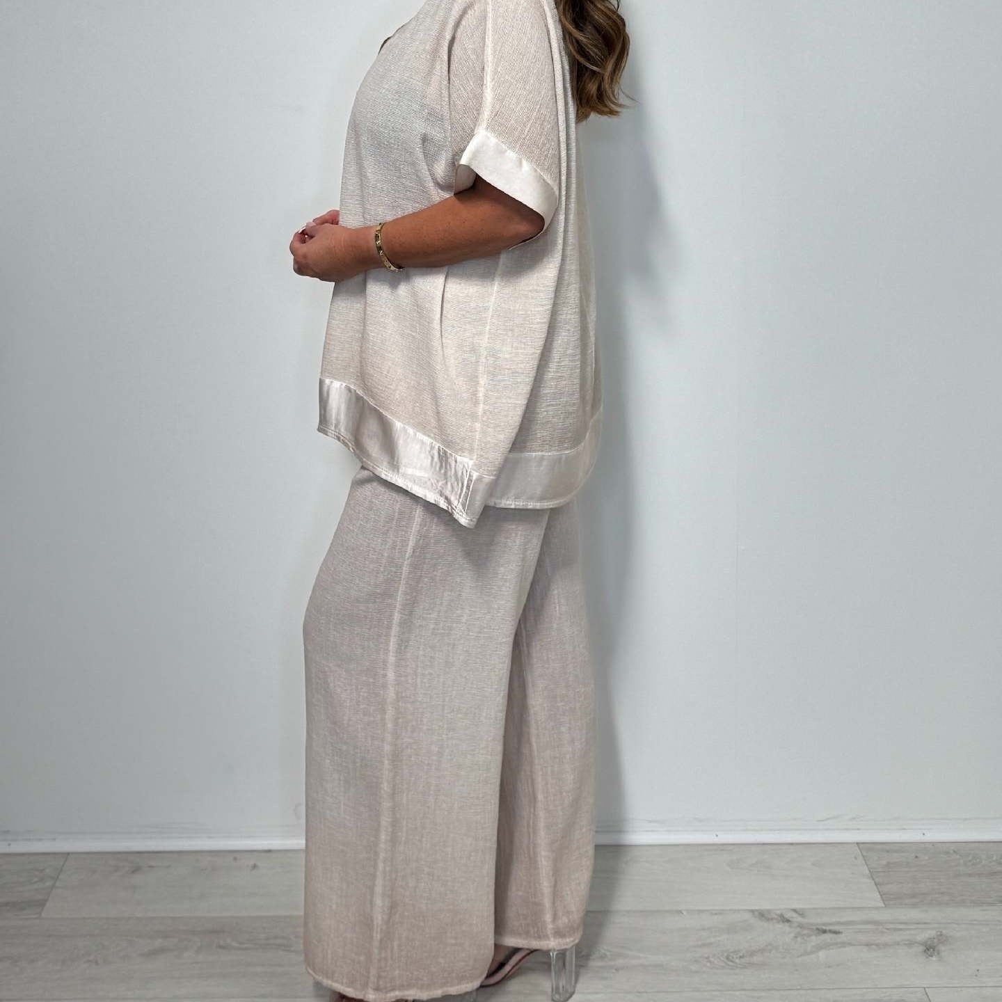 🌷💗Άνετο σετ δοι τεμαχίων με V-neckline-GR