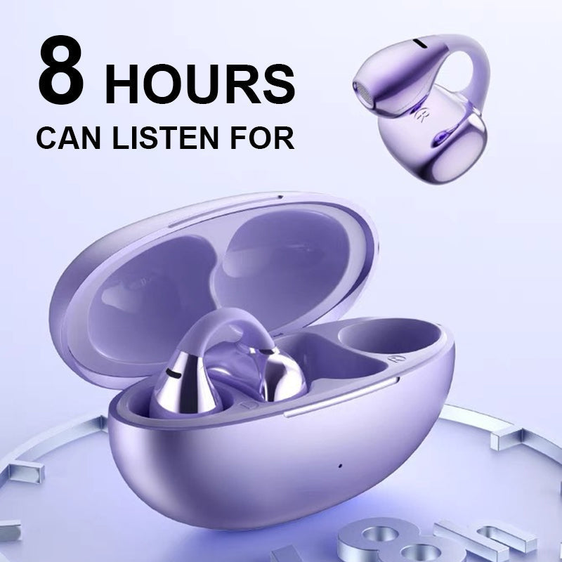 🎧 Εξαιρετικά λεχή αυτός Bluetooth με κλιπ αυτιών-GR